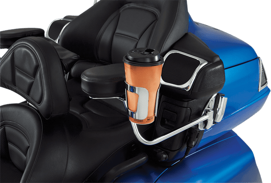 SPYDER RT LIMITED (2011 - 2022) armrest beverage holder | SHOW CHROME