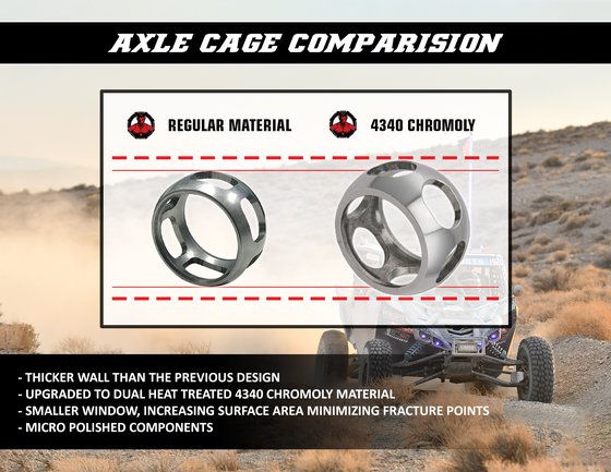 OUTLANDER 400 XT (2006 - 2014) hd complete axle kit | DEMON