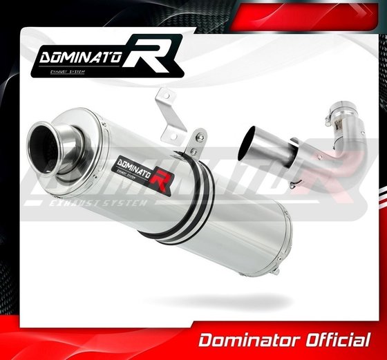 SPYDER GS (2007 - 2012) exhaust silencer round | Dominator