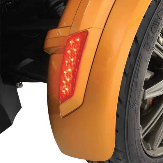 SPYDER F3 (2015 - 2018) led light in red for can-am | SHOW CHROME