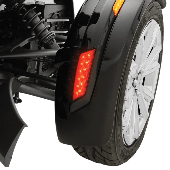 SPYDER RS (2013 - 2016) led light in red for can-am | SHOW CHROME