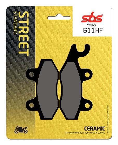 RYKER 600 ACE STD (2019 - 2023) brakepads ceramic | SBS