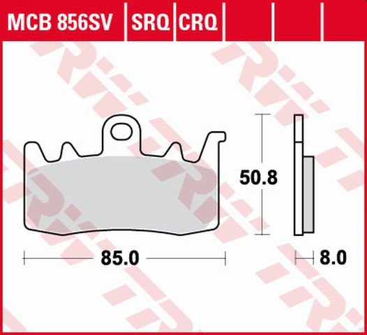 SPYDER RT (2021 - 2022) sintered metal front brake pads | TRW